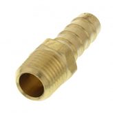 3/8" Hose Barb x 1/4" Male Pipe Brass Coupling (Lead Free)