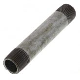 3/8" x 3-1/2" Galvanized Steel Nipple (Sch 40)