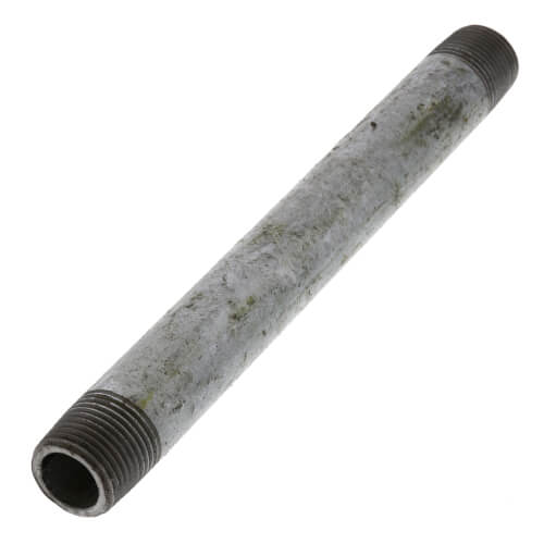 3-8 x 6 galv nipple