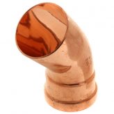 3" Copper Press-Fit Street 45 Elbow