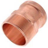 3" Copper Press-Fit x 3" Male NPT Adapter