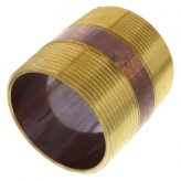 3" x 3-1/2" Brass Nipple (Lead Free)