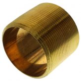 3" x Close Brass Nipple (Lead Free)