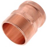 4" Copper Press-Fit x 4" Male NPT Adapter