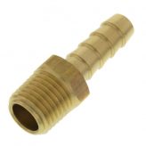5/16" Hose Barb x 3/8" Male Pipe Brass Coupling (Lead Free)