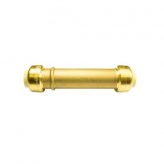 1/2" x 1/2" Push-Fit Slip Repair Coupling, Lead Free
