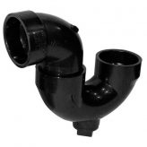 2" ABS P-Trap with Clean Out
