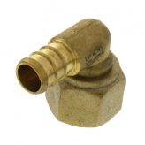 1/2" FIP Swivel x 1/2" PEX Brass Elbow (Lead Free)