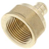3/4" Female NPT x 1/2" PEX Brass Adapter (Lead Free)