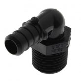 1/2" MIP x 1/2" PEX Poly Elbow