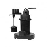 1/3 HP Thermoplastic Sump Pump w/ Vertical Float