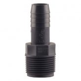 1" Male NPT x 3/4" PVC Insert Adapter