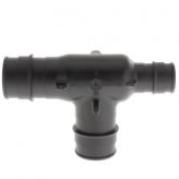1/2" F1960 x 3/8" F1960 x 1/2" F1960 Poly Expansion PEX Tee