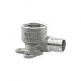 1/2" Stainless Steel PEX Crimp F1807 x 1/2" Female NPT Drop Ear