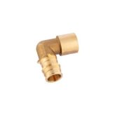 1/2" Male Solder x 1/2" F1960 Brass Expansion PEX Elbow (Lead Free)