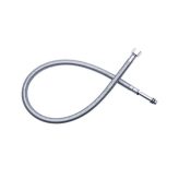 3/8" Compression x 10 mm Metric Male Thread Faucet Hose, 12" Long