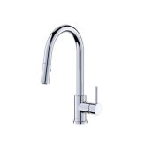 Fluid F827 Pull Down Kitchen Faucet, Chrome