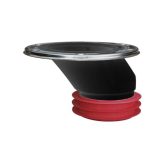 Sioux Chief 889-GAOM FullFlush™ Offset Flange with PushTite Gasket Fits in 4" DWV Pipe