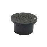 4" ABS Floor Drain with Ductile Iron Cleanout Cover