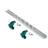 Walraven Angled Wall Bracket with Two PEX Bends fits 12" - 20" Stud Bays