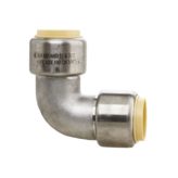 1/2" Stainless Steel Push-Fit 90 Degree Elbow