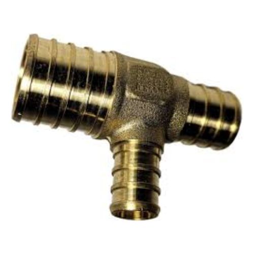 1x34x12 Pex Brass Tee