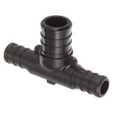 3/4" PEX x 3/4" PEX x 1" PEX Poly Tee