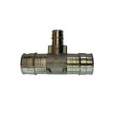 1" x 1" x 1/2" Stainless Steel F1960 Expansion Pex Tee